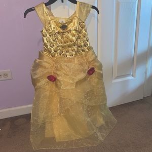 Authentic Disney Belle Beauty and the Beast Costume Dress-Up Dress